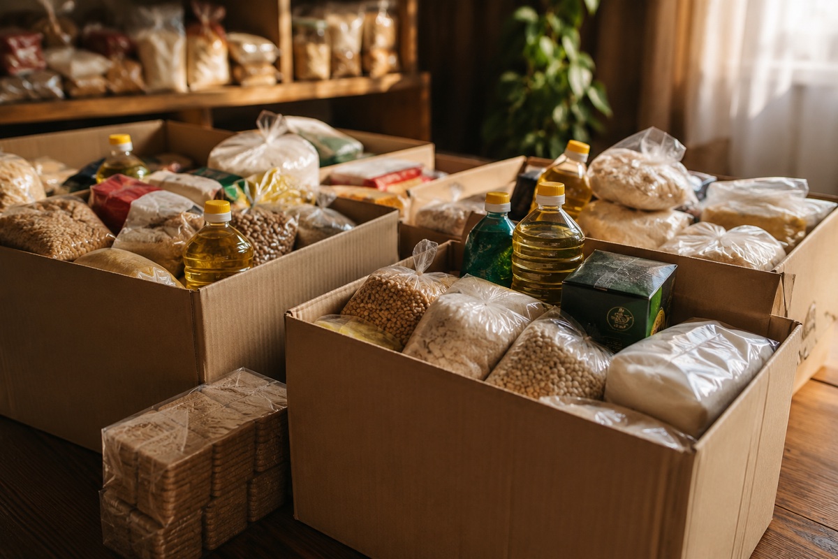 Продуктовые корзины